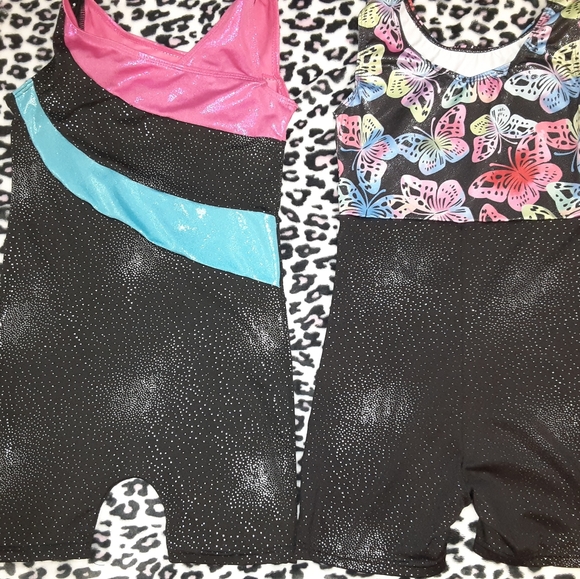 Gymnastic leotard Sz 6 and Sz 7. Multiple prints....$10 each - Picture 3 of 7